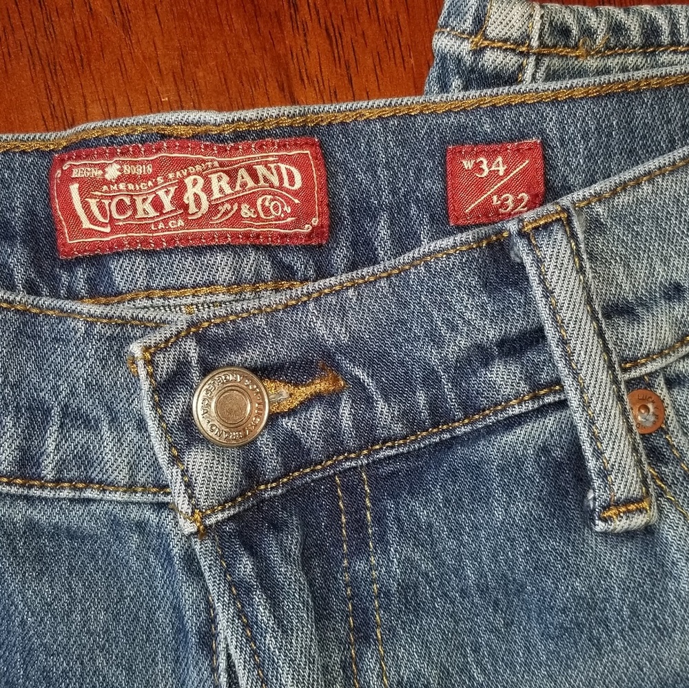 Lucky Brand Vintage 363 Straight Leg 34/32